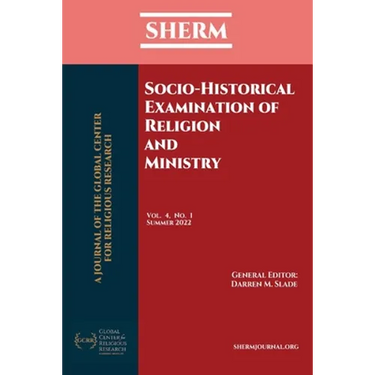 SHERM Journal Vol. 4, No. 1: A Journal of the Global Center for Religious Research