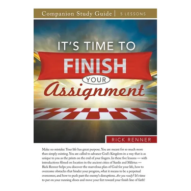 It's Time to Finish Your Assignment Study Guide