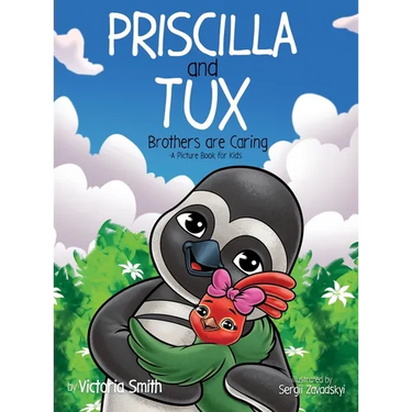 Priscilla and Tux: Brothers are Caring