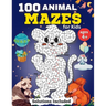 100 Animal Mazes for kids for Kids Ages 4-8: Fun Mazes and Coloring for Preschool, Kindergarten, and School-Age Children
