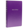 KJV, Gift and Award Bible, Imitation Leather, Purple, Red Letter Edition