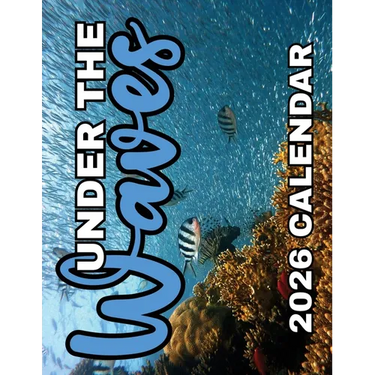 Under the Waves 2026 Calendar