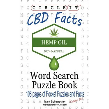 Circle It, Cannabidiol CBD Facts, Word Search, Puzzle Book
