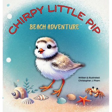 Chirpy Little Pip. Beach Adventure.
