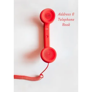 Address and Telephone Book: Address and Telephone Book 7" x 10" 187 pages