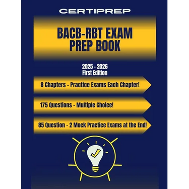 CertiPrep - BACB-RBT Exam Prep Book 2025-2026