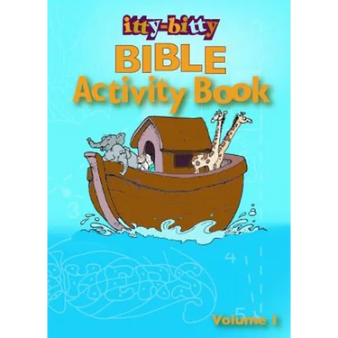 Itty-Bitty Bible Activity Book, Volume 1