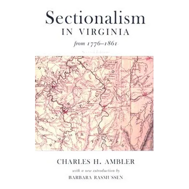 Sectionalism in Virginia from 1776 to 1861