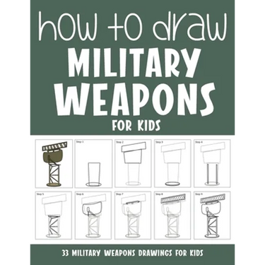 How to Draw Military Weapons for Kids