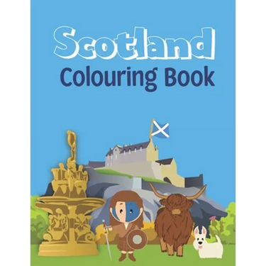 Scotland: Colouring Book