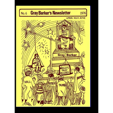 Gray Barker's Newsletter No. 6 (April, May, June) 1976