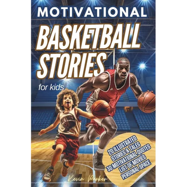 Basketball Stories for Kids: 20 Illustrated Legendary Tales with Inspiring Quotes from the Greatest Players - Amazing and Inspirational Sports Hist