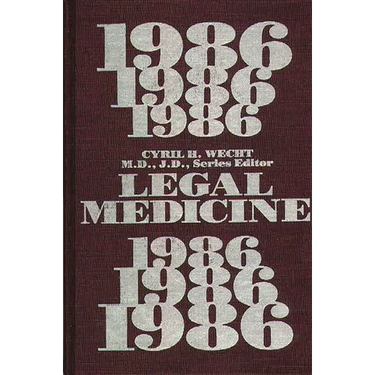 Legal Medicine 1986