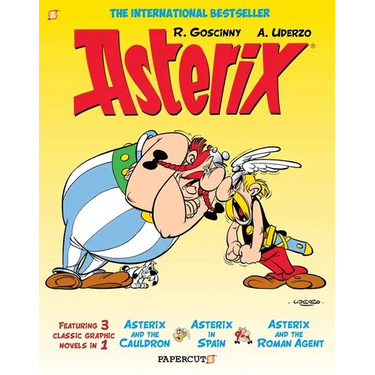 Asterix Omnibus Vol. 5: Collecting Asterix and the Cauldron, Asterix in Spain, and Asterix and the Roman Agent