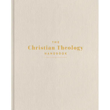 The Christian Theology Handbook, Cream Cloth Over Board