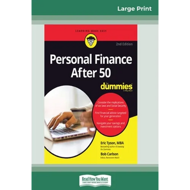Personal Finance After 50 For Dummies, 2nd Edition (16pt Large Print Edition)
