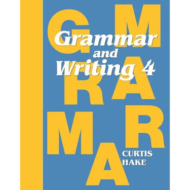 Grammar & Writing Student Textbook Grade 4 2014