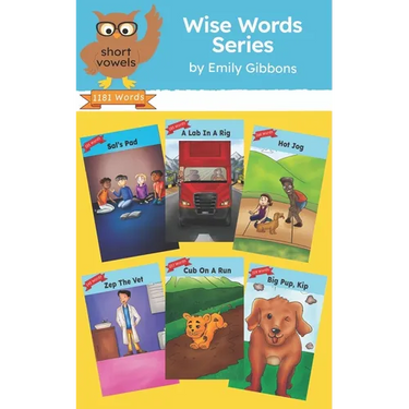 Wise Word Series: Short Vowels: Decodable Story Collection (Orton Gillingham Scope)