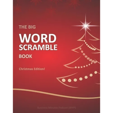 The Big Word Scramble Book: Christmas Edition