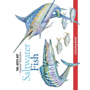 Saltwater Fish Coloring Book