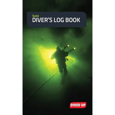 Solid Diver's Log Book: (Water-resistant hardcover 70-dive diving log book)