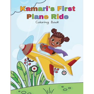 Kamari's First Plane Ride Coloring Book