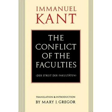 The Conflict of the Faculties