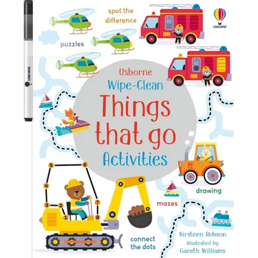 Wipe-Clean Things That Go Activities