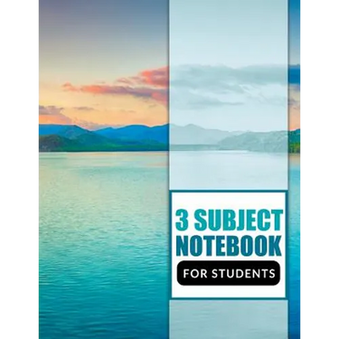 3 Subject Notebook For Students