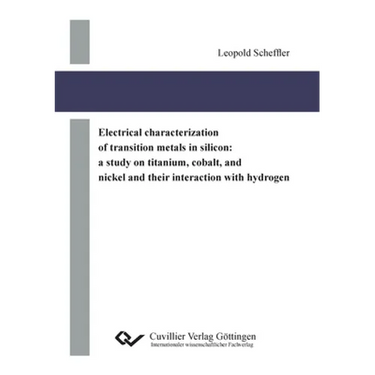 Electrical characterization of transition metals in silicon: a study on titanium, cobalt, and nickel and their interaction with hydrogen