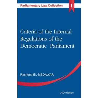 Criteria of the Internal Regulations of the Democratic Parliament