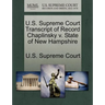 U.S. Supreme Court Transcript of Record Chaplinsky V. State of New Hampshire