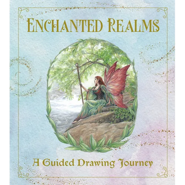 Enchanted Realms - A Guided Drawing Journey: An Interactive Sketchbook to Create Characters, Creatures, and Places of Dark Romance - With 50+ Prompts