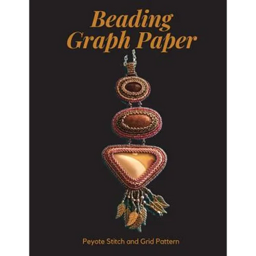 Beading Graph Paper - Peyote Stitch and Grid Pattern: 8.5 x 11" Graph Paper for Beading Patterns / Beading Grid Paper / Seed Beading Graph Paper / Del