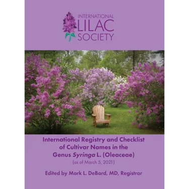 International Registry and Checklist of Cultivar Names in the Genus Syringa L. (Oleaceae)