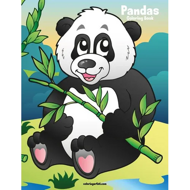 Pandas Coloring Book 1