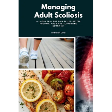 Managing Adult Scoliosis: A 14-Day Plan for Pain Relief, Better Posture, and Spine-Supporting Nutrition