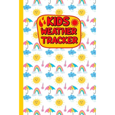 Kids Weather Tracker: The Ultimate Weather Track Patterns Journal For Kids. Weather cute coloring books Diary To Track Weather Patterns. Gif