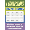 4 Connections Puzzle Games: Find four groups of four words joined by a common theme!