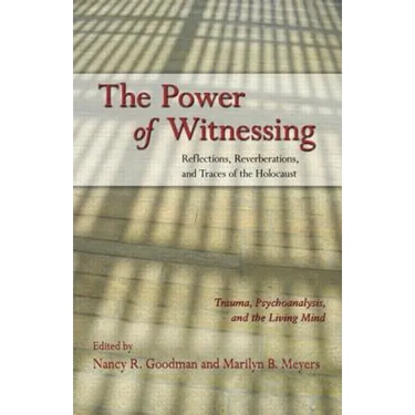The Power of Witnessing: Reflections, Reverberations, and Traces of the Holocaust: Trauma, Psychoanalysis, and the Living Mind
