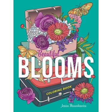 Beautiful Blooms Coloring Book