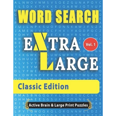 Word Search Extra Large - Classic Edition