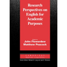 Research Perspectives on English for Academic Purposes