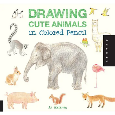Drawing Cute Animals in Colored Pencil
