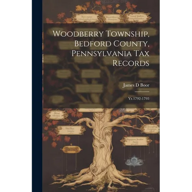 Woodberry Township, Bedford County, Pennsylvania tax Records: Yr.1792-1793