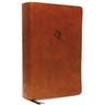 NKJV, Spirit-Filled Life Bible, Third Edition, Imitation Leather, Brown, Indexed, Red Letter Edition, Comfort Print: Kingdom Equipping Through the Pow
