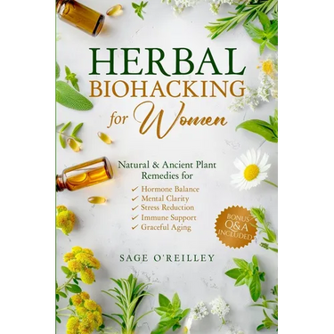 Herbal Biohacking for Women: Natural & Ancient Plant Remedies for Hormone Balance, Mental Clarity, Stress Reduction, Immune Support and Graceful Aging