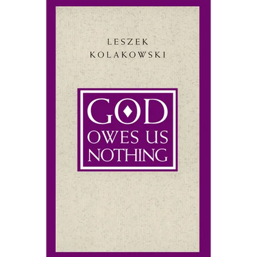 God Owes Us Nothing: A Brief Remark on Pascal's Religion and on the Spirit of Jansenism