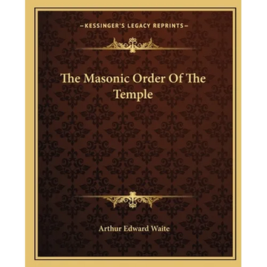 The Masonic Order Of The Temple