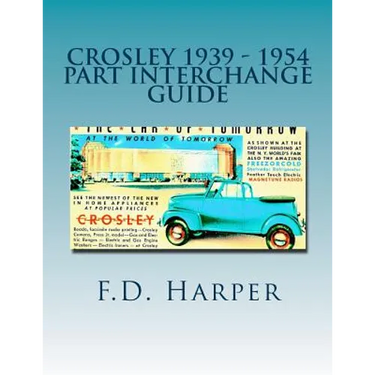 Crosley 1939 - 1954 Part Interchange Guide
